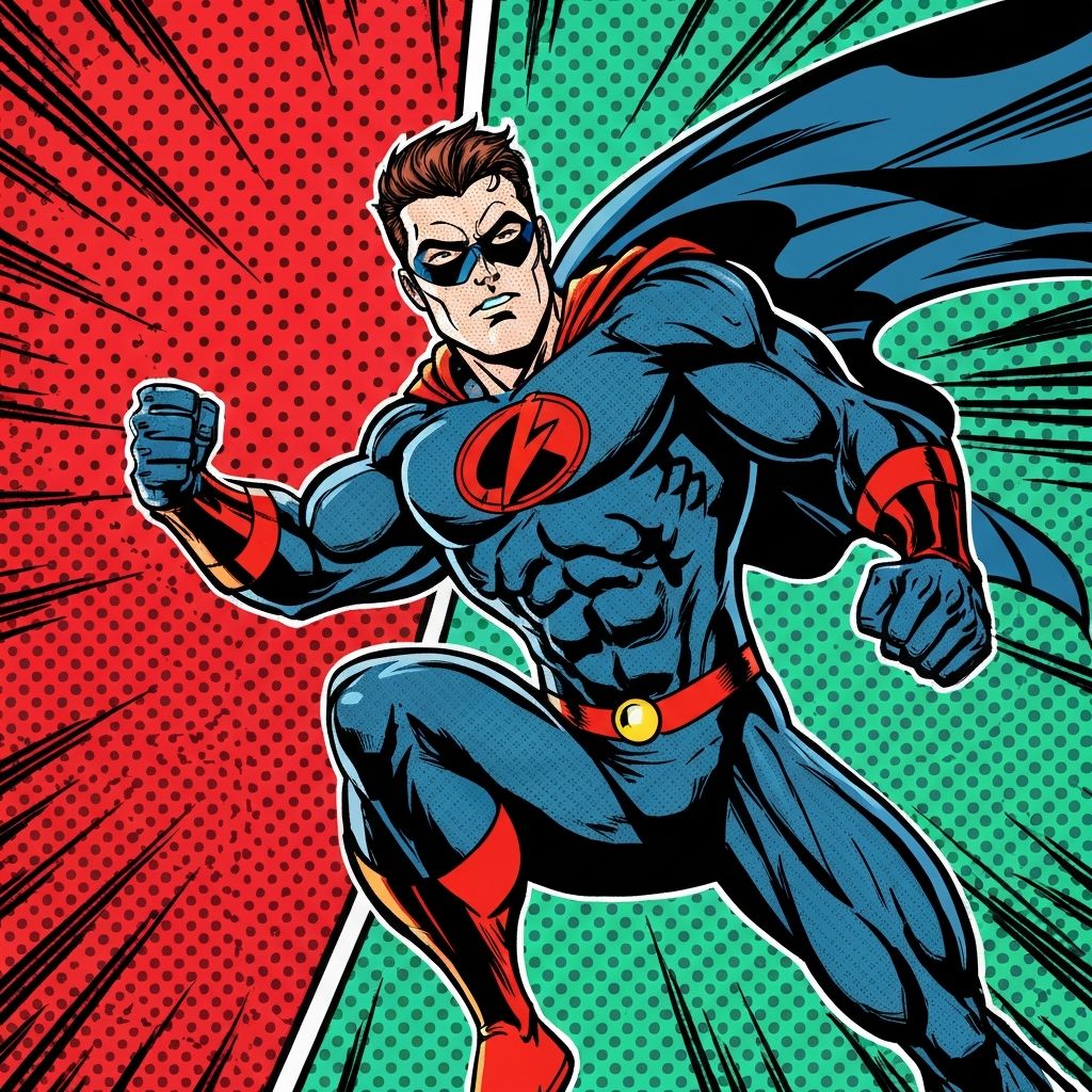 comic book style